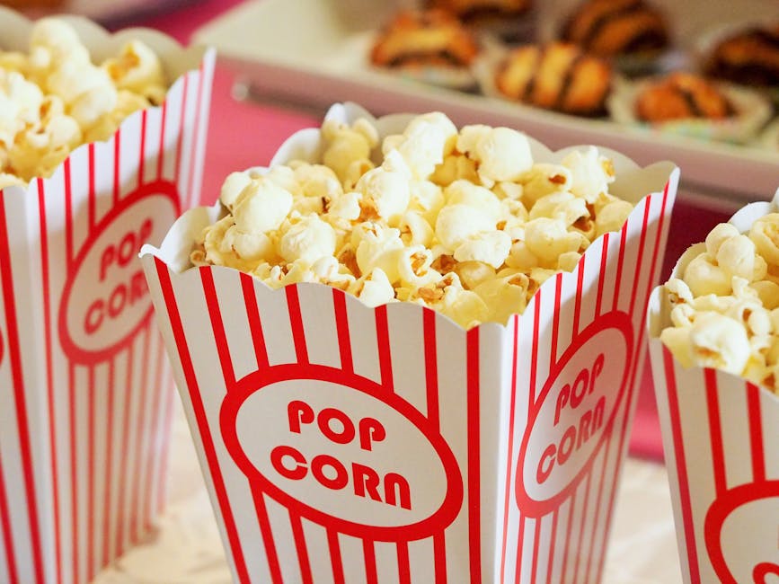 Kalorier i popcorn – et nødvendigt overblik
